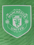 25-26 Man Utd Green Goalkeeper Player Version Soccer Jersey