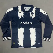 25-26 Monterrey Royal Blue Long Sleeve Soccer Jersey (长袖)
