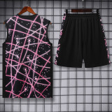 25-26 PSG Jordan Purple Tank top and shorts suit
