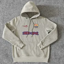 25-26 BAR Gray Hoody 灰色(加绒)彩标