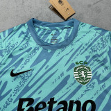 25-26 Sporting Lisbon Blue Special Edition Fans Soccer Jersey
