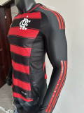 25-26 Flamengo Home Long Sleeve Player Version Soccer Jersey (长袖球员)