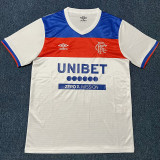 25-26 Rangers White Fans Soccer Jersey