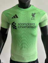 25-26 LIV Green Goalkeeper Player Version Soccer Jersey