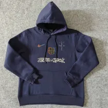 25-26 BAR Royal blue Hoody 宝蓝色(加绒)黑标