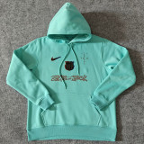 25-26 BAR Light green Hoody 浅绿色(加绒)黑标