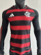 25-26 Flamengo Home Long Sleeve Player Version Soccer Jersey (长袖球员)