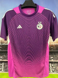 25-26 Algeria Purple Goalkeeper Soccer Jersey