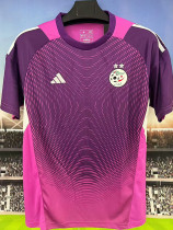25-26 Algeria Purple Goalkeeper Soccer Jersey