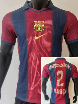 25-26 BAR Joint Edition Cactus Jack #2 BARCA Player Version Soccer Jersey