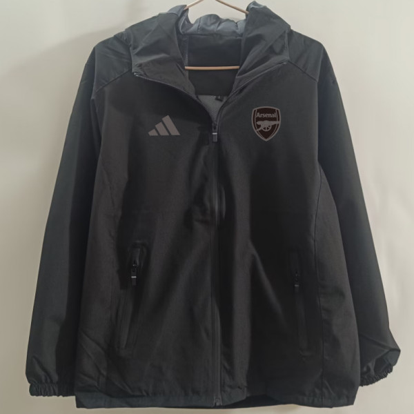25-26 RMA Black Windbreaker