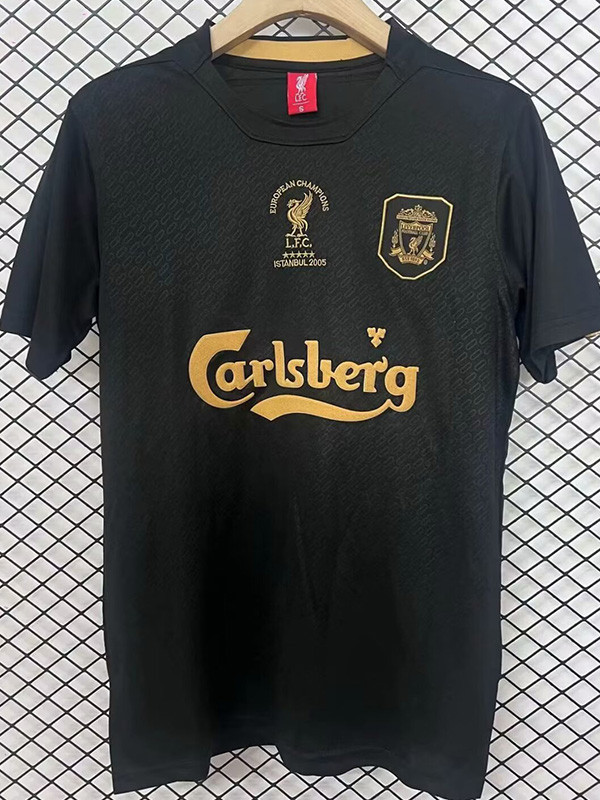 25-26 LIV  Black Commemorative Edition Fans Training shirts