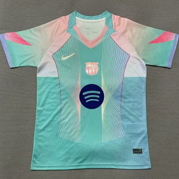 25-26 BAR Pink Blue Special Edition Fans Training Shirts
