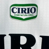 1999-2000 Lazio Centenary White Long Sleeve Retro Soccer Jersey (长袖)