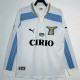 1999-2000 Lazio Centenary White Long Sleeve Retro Soccer Jersey (长袖)