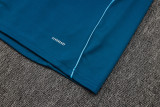 25-26 JUV Royal blue Half Pull Tracksuit #B2532(半拉链)