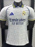 25-26 RMA White Special Edition Player Version Training Shirts (蓝标)