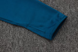 25-26 JUV Royal blue Half Pull Tracksuit #B2532(半拉链)