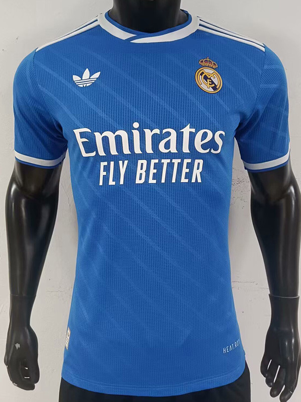 25-26 RMA Blue Player Version Soccer Jersey