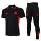 25-26 Bayern Black Polo Tracksuit #C2515