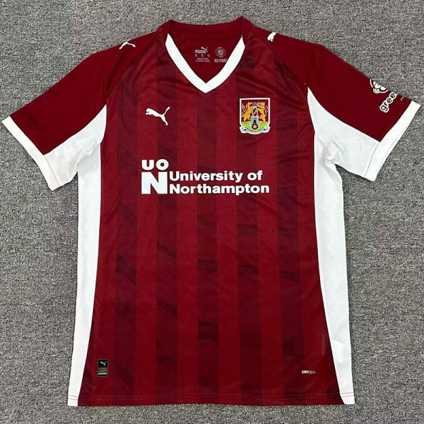 25-26 Northampton Home Fans Soccer Jersey