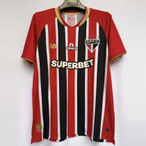 25-26 Sao Paulo Away 1:1 Fans Soccer Jersey