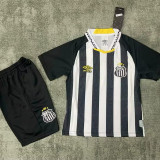 25-26 Santos FC Away Kids Soccer Jersey
