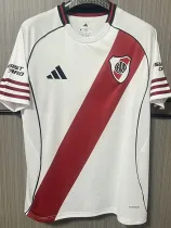 25-26 River Plate Home Fans Soccer Jersey