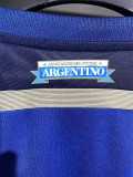 2014 Argentina Away Player Version 球员 Retro Soccer Jersey