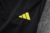 25-26 Man Utd Black Jacket Tracksuit # A2526(绿标)