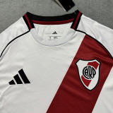 25-26 River Plate Home Fans Soccer Jersey