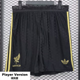 25-26 Mexico Gold Cup Black Player Version Shorts Pants (球员短裤)
