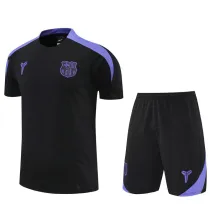 25-26 BAR Black Training Short Suit