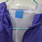 1996-1997 RMA Purple Retro Windbreaker