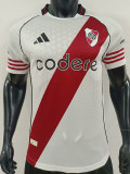 25-26 River Plate Home Player Version Soccer Jersey
