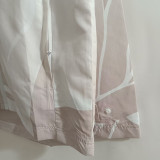 25-26 CHE White Windbreaker