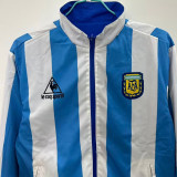 1986 Argentina Blue & White Retro Double Sided Windbreaker (双面风衣)