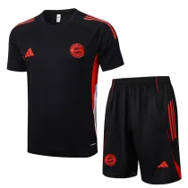 25-26 Bayern Black Training Short Suit #D2556