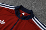 25-26 ARS Jujube red Half Pull Tracksuit #B2539(半拉链)