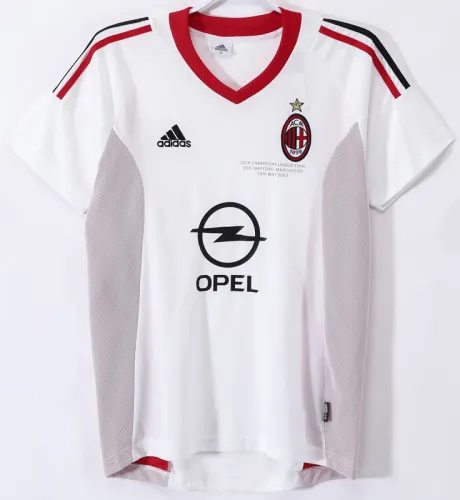 2002-2003 ACM Away Retro Soccer Jersey