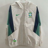 25-26 Brazil White Windbreaker