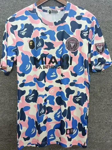 25-26 Inter Miami Blue Pink Joint Edition Fans Soccer Jersey