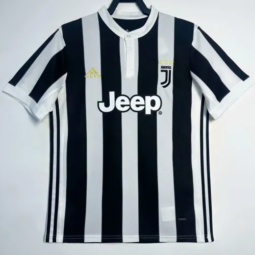 2017-2018 JUV Home Retro Soccer Jersey