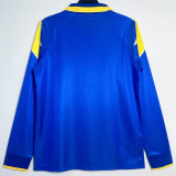 1995-1996 JUV Away Blue Retro Long Sleeve Soccer Jersey (长袖)