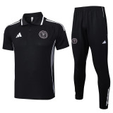 25-26 Inter Miami Black Short shirts and Long trousers Suit #C2524