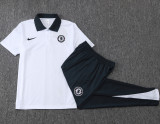 25-26 CHE White Short shirts and Long trousers Suit #C2521