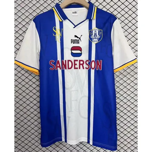 1996-1997 Sheffield Wednesday Home Retro Soccer Jersey