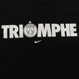 2025 PSG Black High Quality Casual T-Shirt #圆领