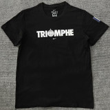 2025 PSG Black High Quality Casual T-Shirt #圆领