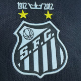 2012-2013 Santos FC Black Long Sleeve Retro Soccer Jersey (长袖)